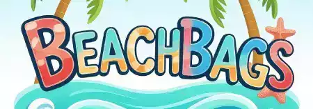 Customizable Beach Bag with Colorful Patterns